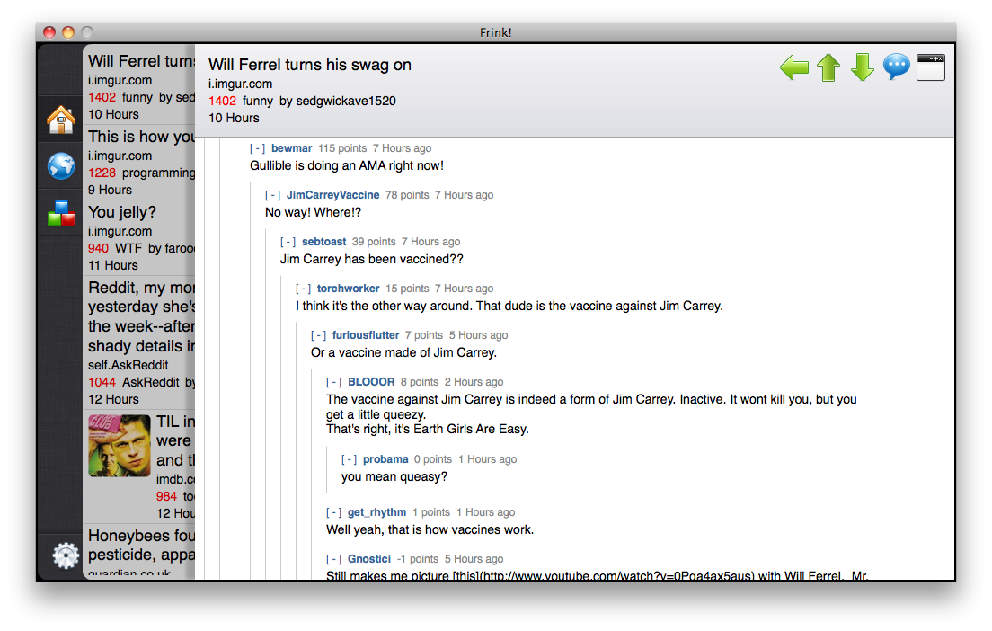 comments on a post comments on a post